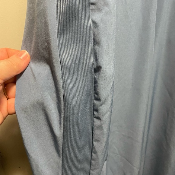 Athleta 8 (Medium) Brooklyn Jumpsuit, Cottage Blue Pants City Long Romper - Picture 8 of 16